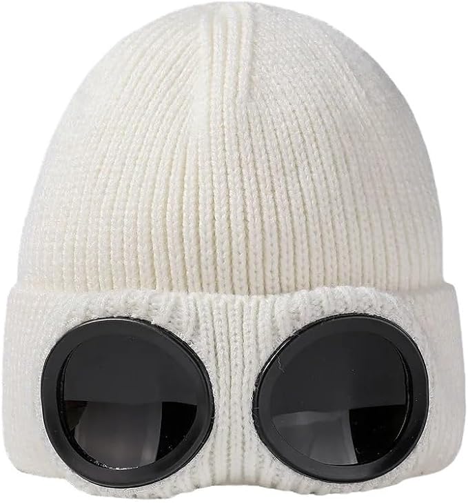 Knitted Goggle Beanie