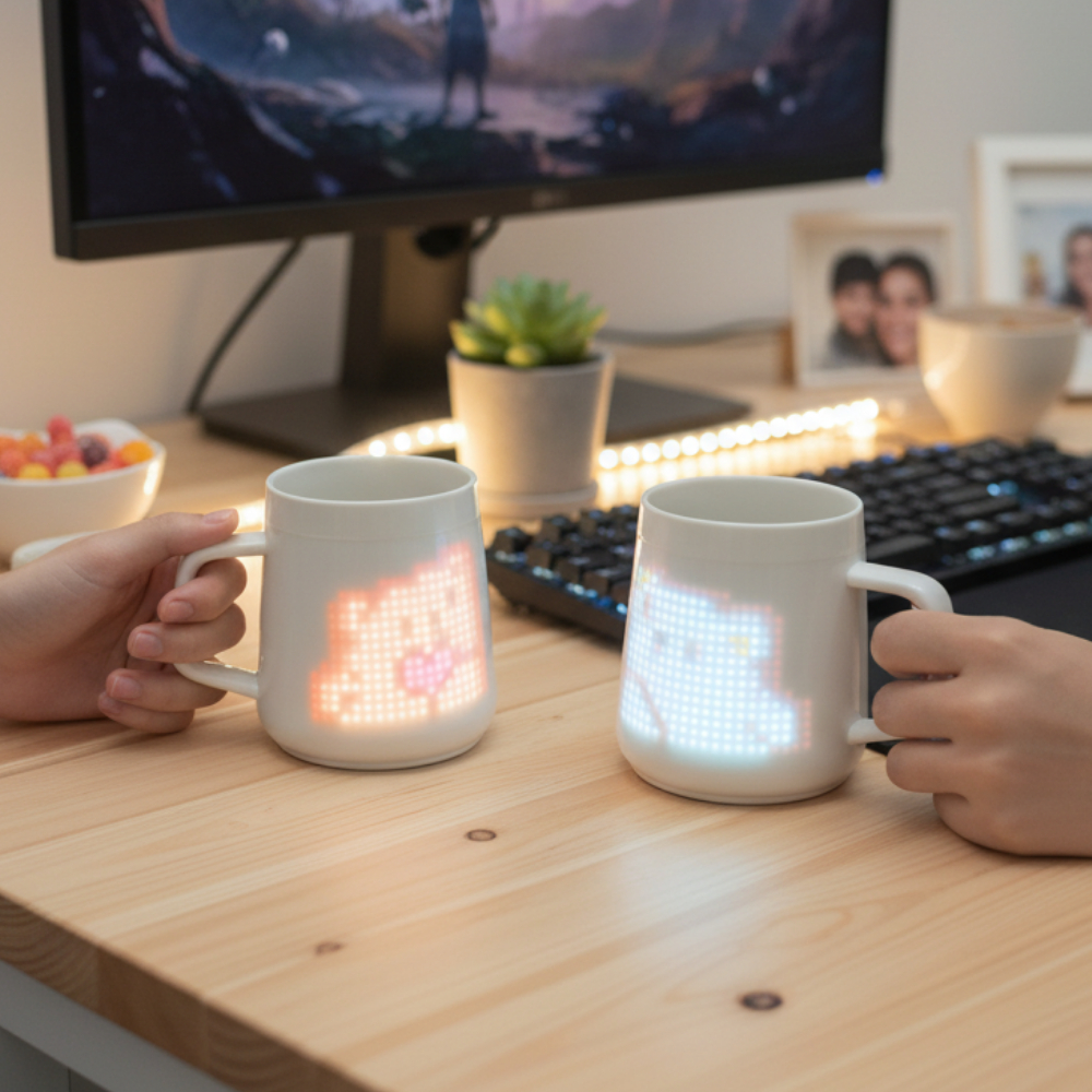 PixelMug P1 Duo Edition (R&L) The Perfect Gift for Your Loved One