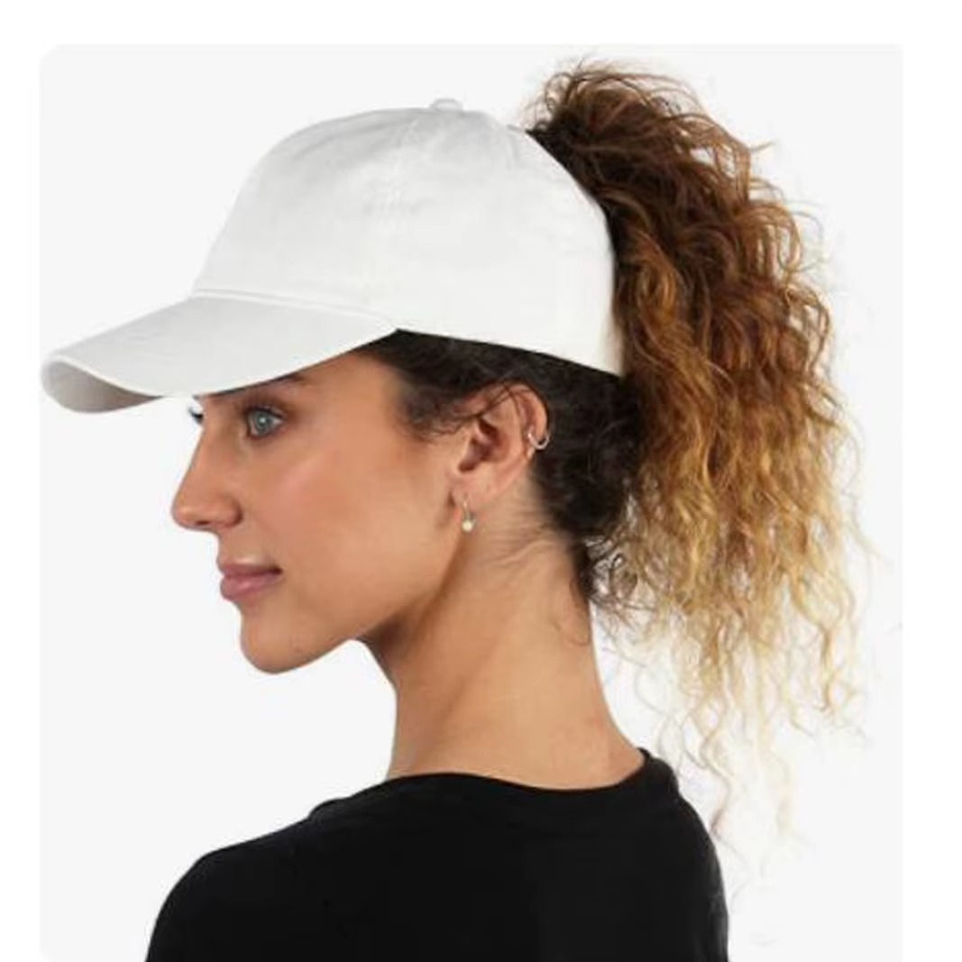 Magnetic Ponytail Hat for Women – Adjustable Outdoor Sun Cap