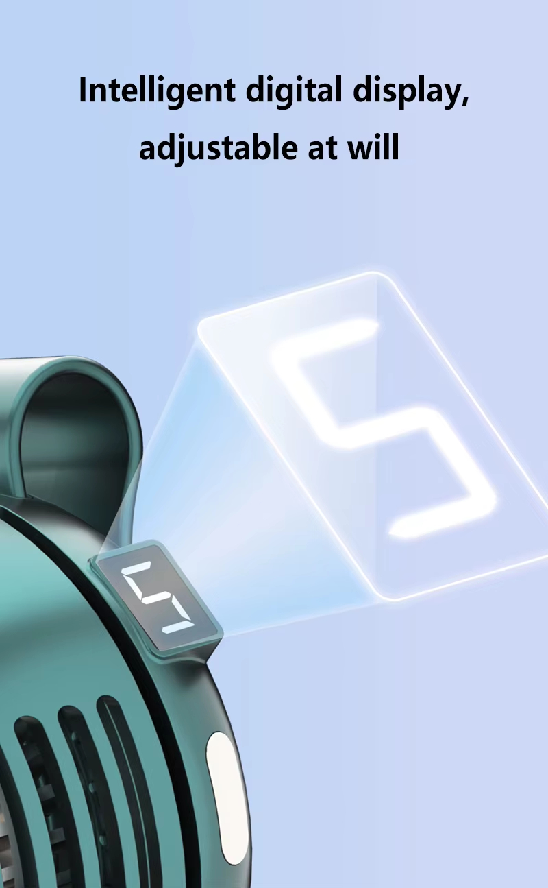 ❄️ Portable Clip-On Wearable Cooling Fan