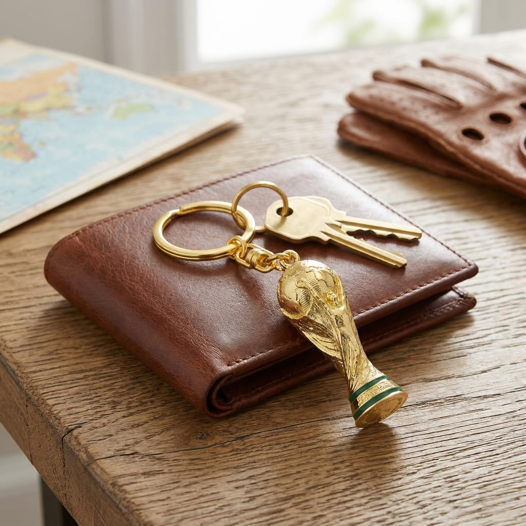 2026 World Cup Trophy Keychain