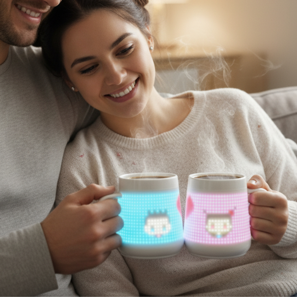PixelMug P1 Duo Edition (R&L) The Perfect Gift for Your Loved One