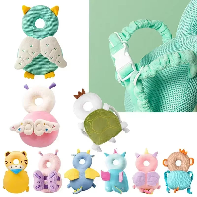 👶 Baby Head Protection Cushion Backpack
