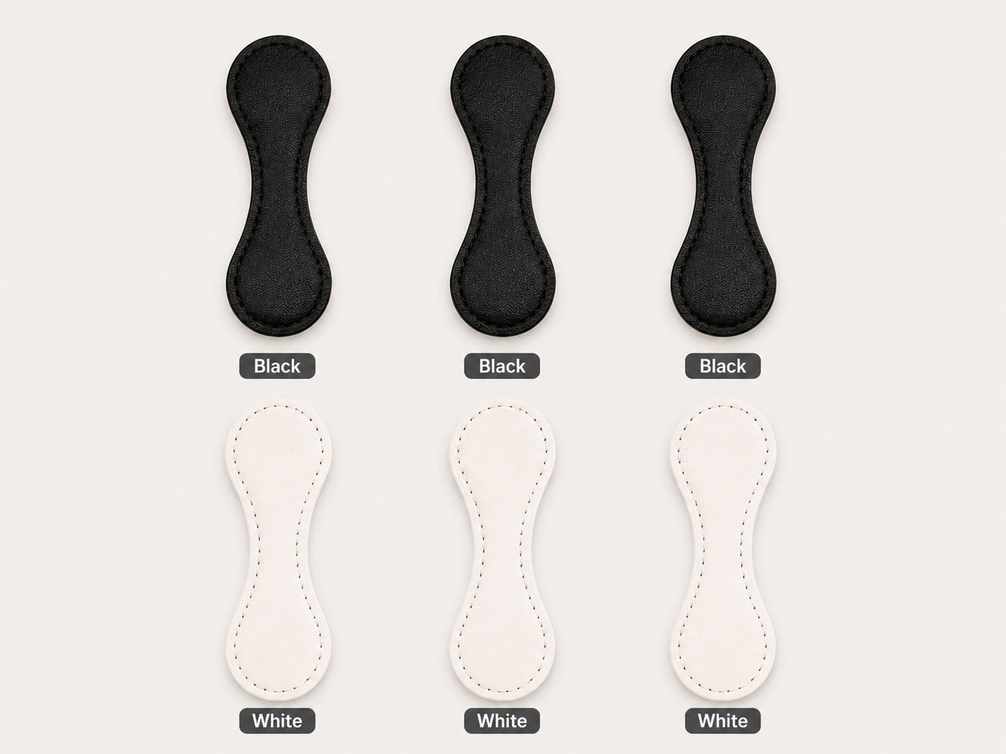 Premium Magnetic PU Leather Clothing Clips