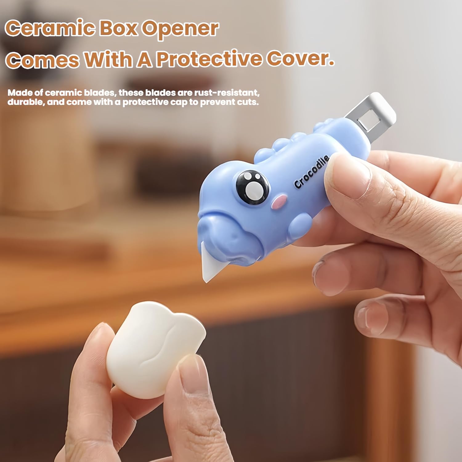 2-in-1 Ceramic Box Cutter & Bottle Opener