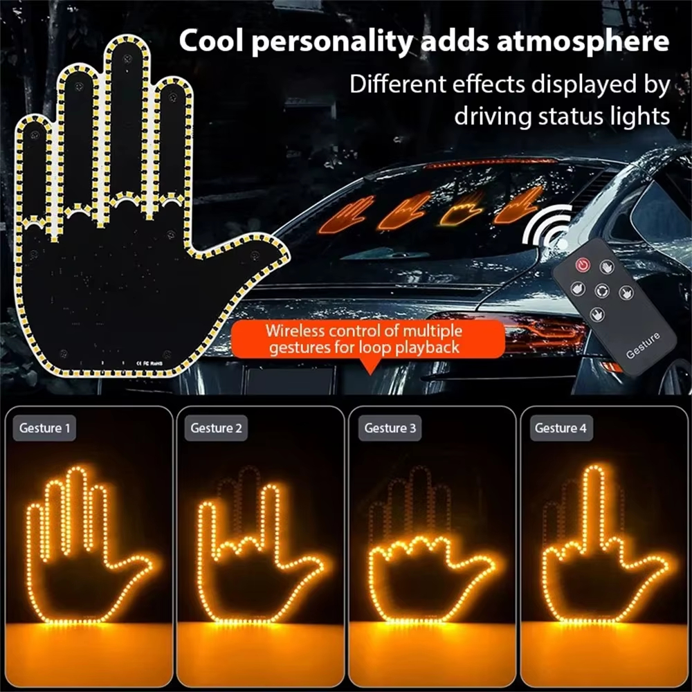 Premium LED Finger Car Light