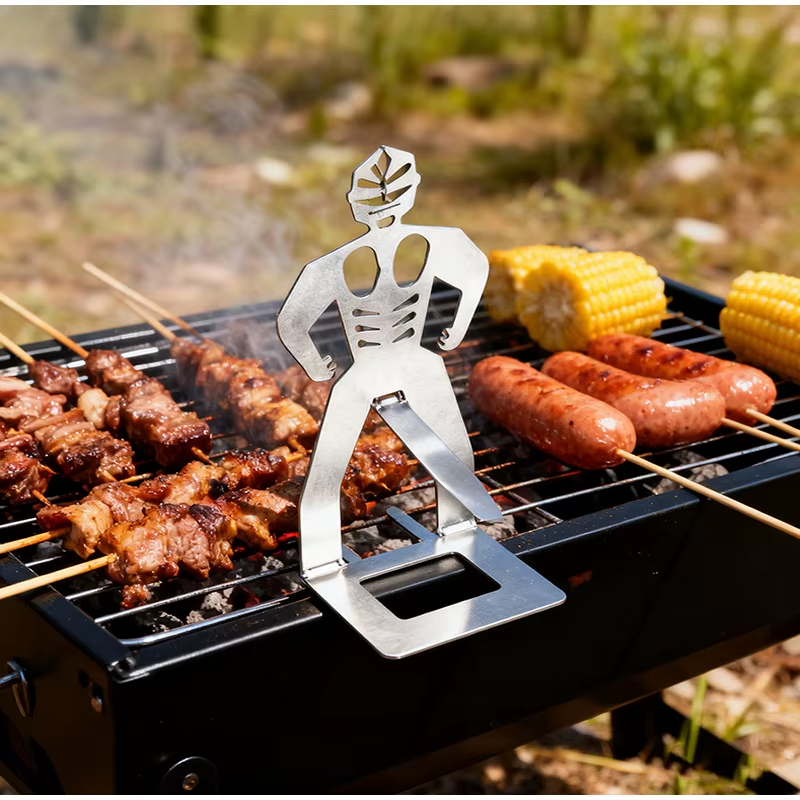 💪 Funny Muscle Man Sausage Grill
