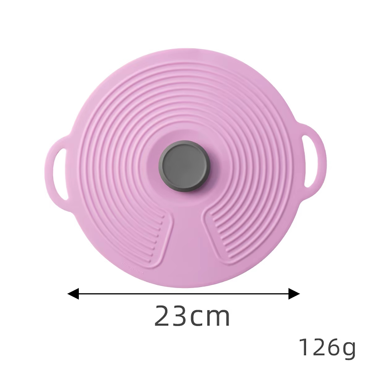 🍲 Heat-Resistant Silicone Pot Cover – Anti-Overflow & Splatter Guard