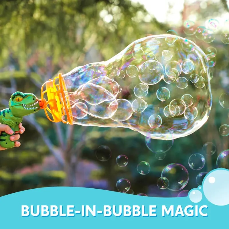 🎁Last Day Promotion 49% OFF🔥 Dinosaur Bubble Gun Blower Toy