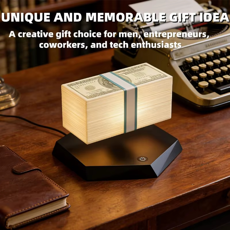 💰 Floating Maglev Money Lamp