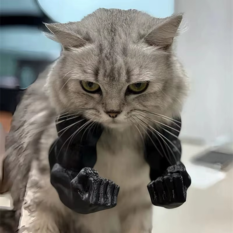 3D Printed Hulk Arm Pet Neck Accessory
