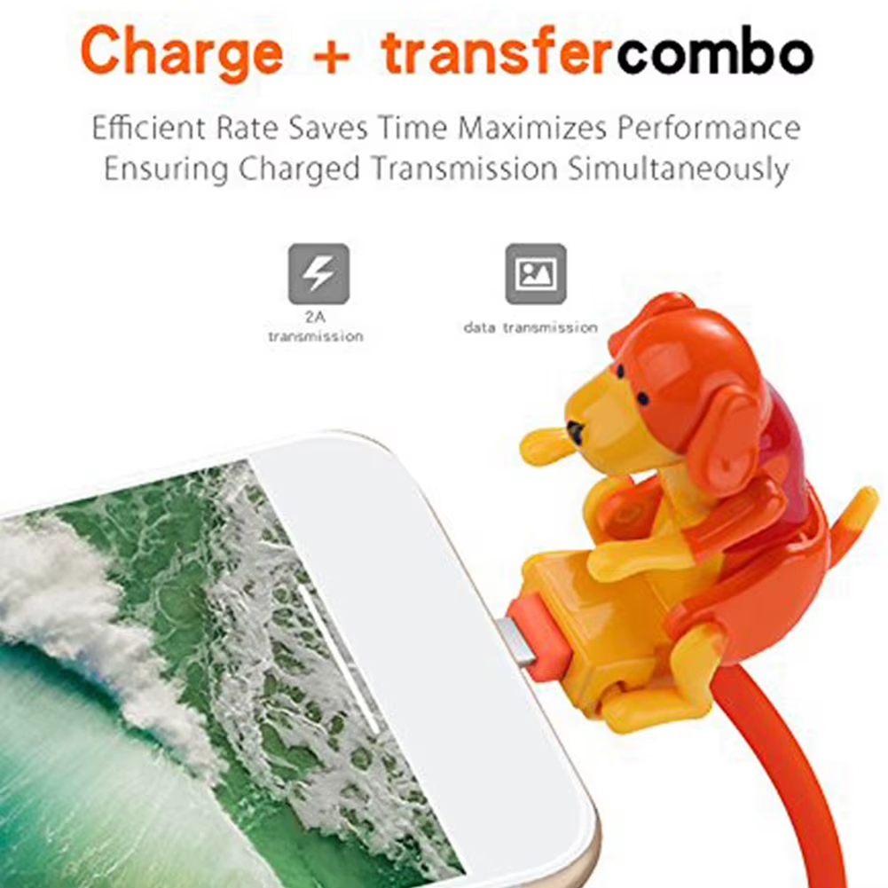 🤣 Funny Dog Fast Charging Cable