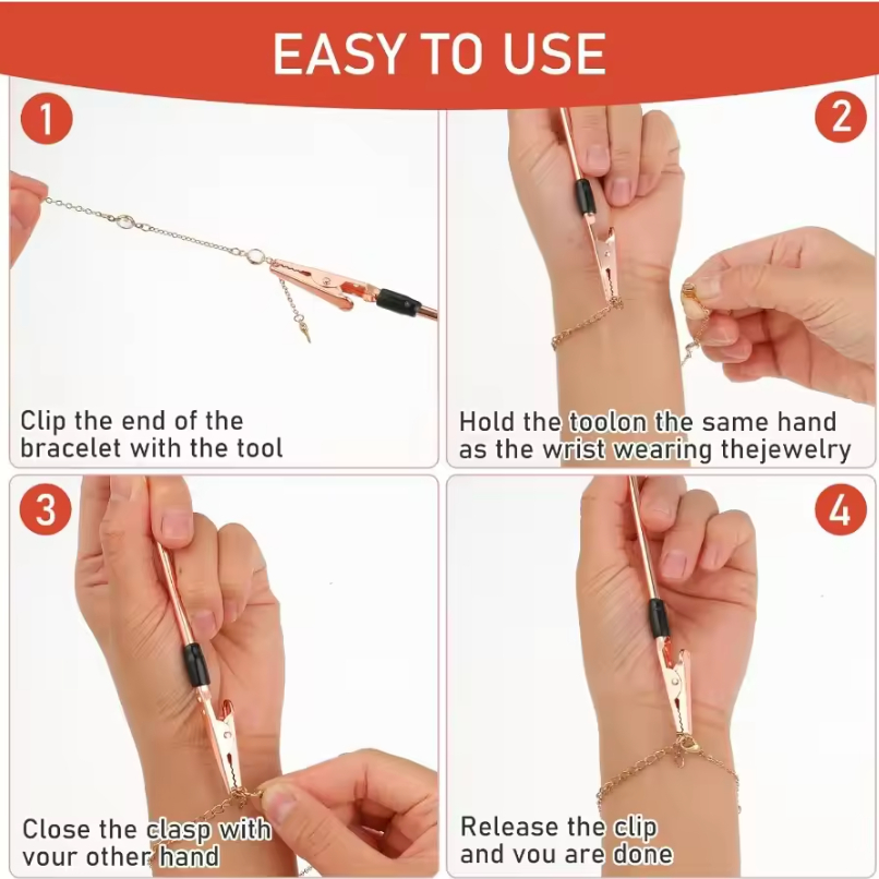 Bracelet Helper Tool – Fast & Easy One-Handed Fastening ✨