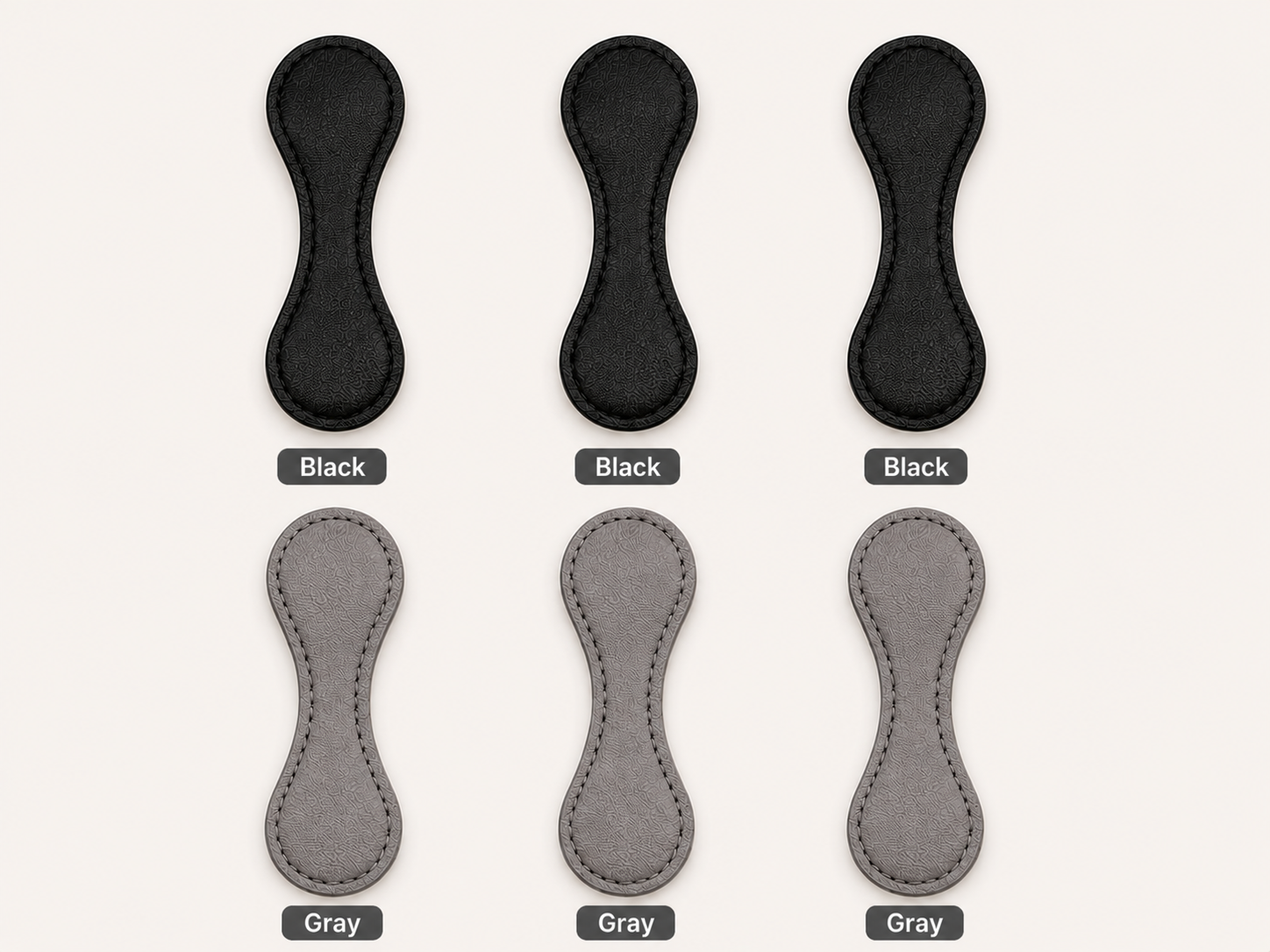 Premium Magnetic PU Leather Clothing Clips
