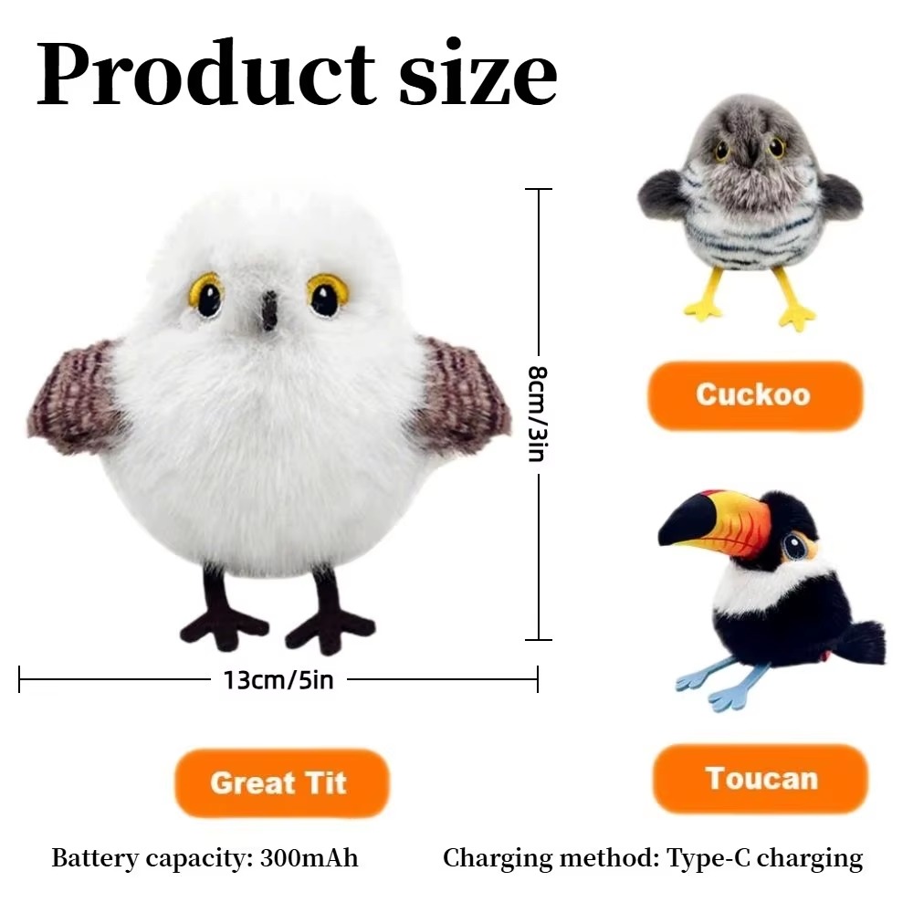 Flying Bird Cat Toy