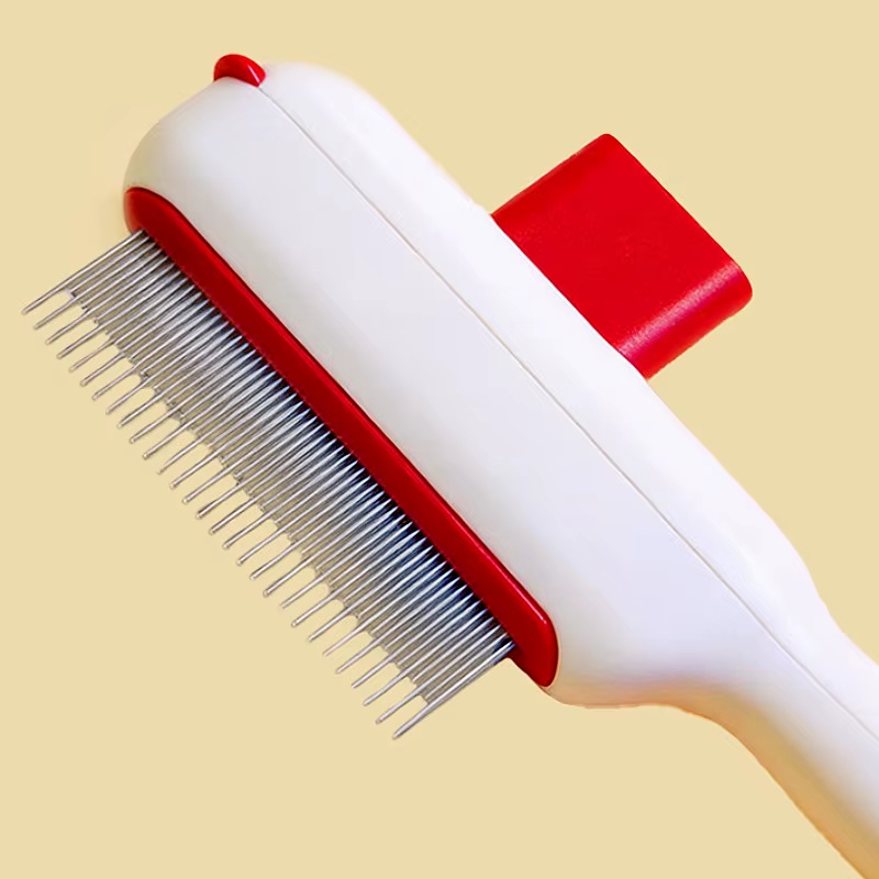 Self-Cleaning Pet Grooming Brush