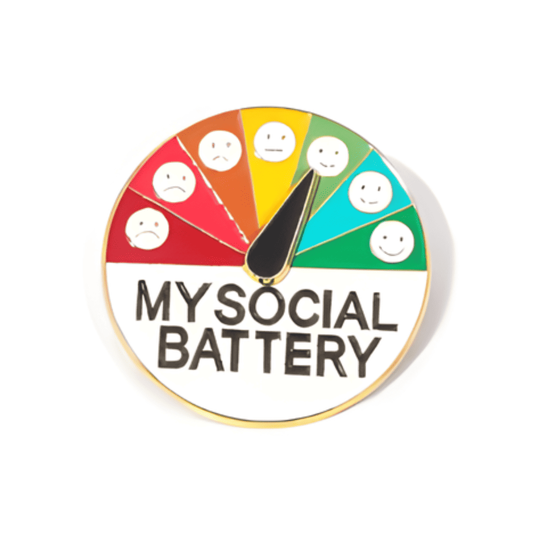 Social Battery Pin – MoodSocial
