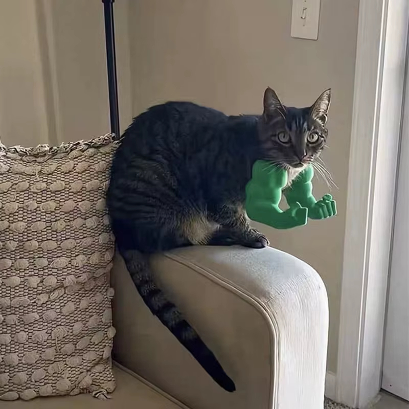 3D Printed Hulk Arm Pet Neck Accessory