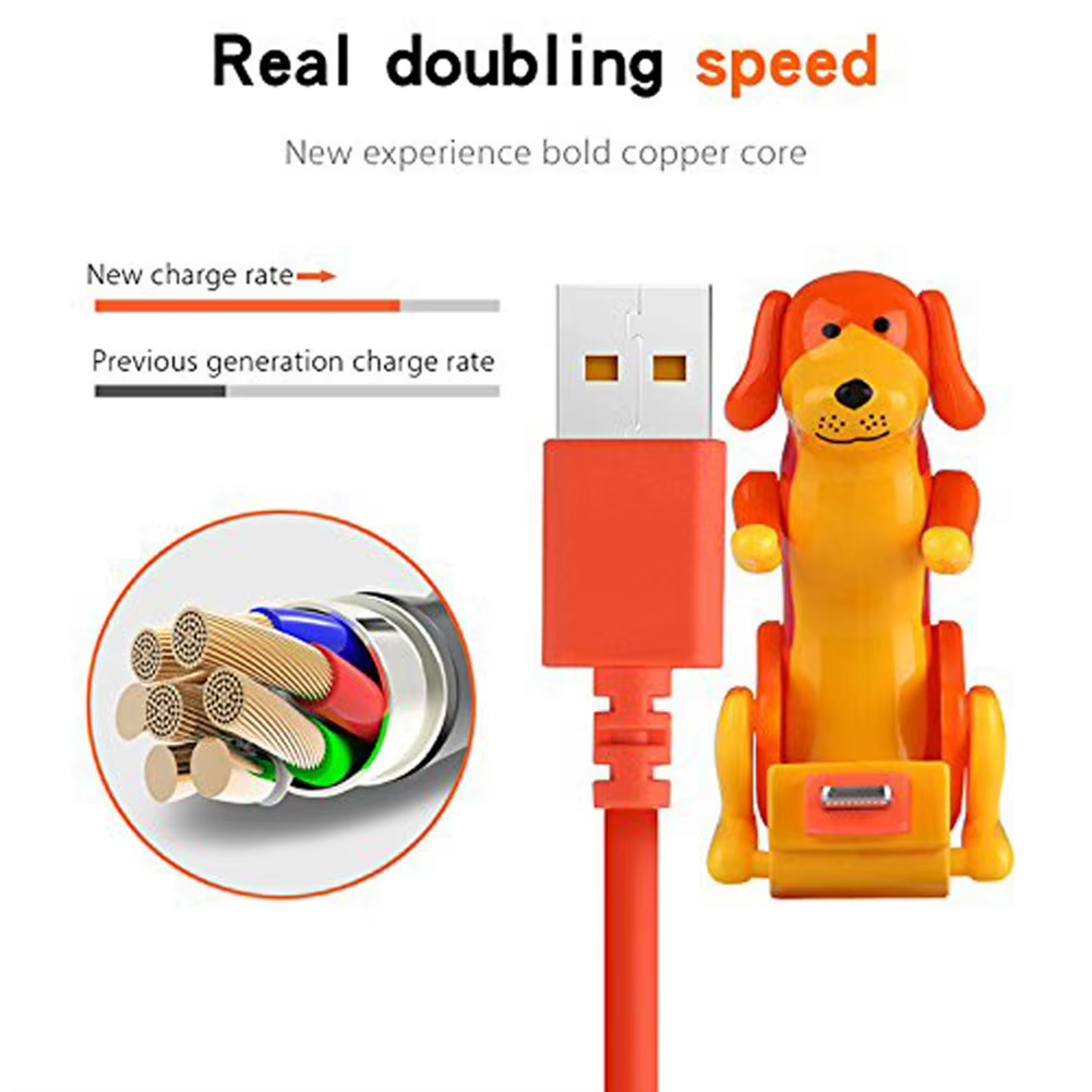 🤣 Funny Dog Fast Charging Cable