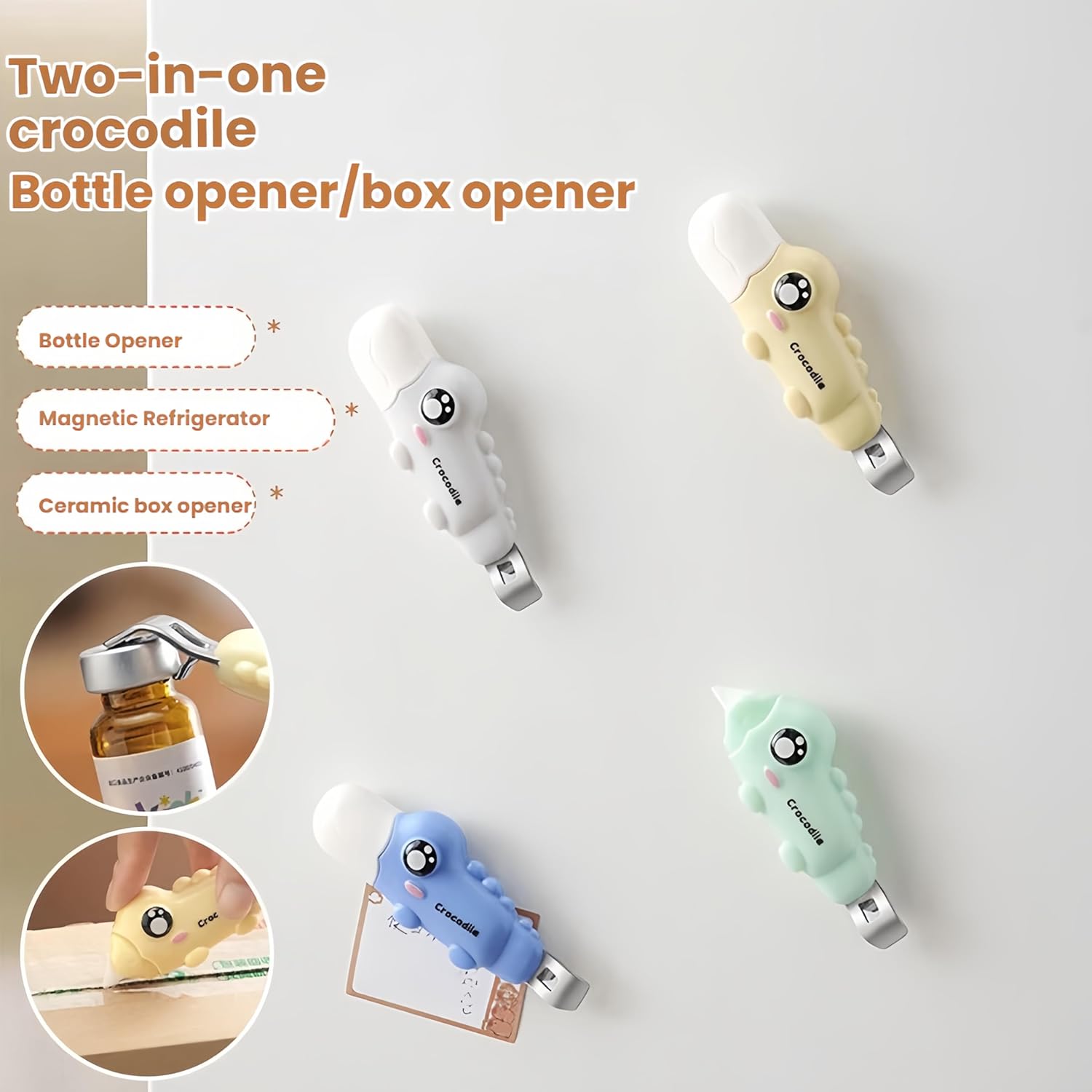 2-in-1 Ceramic Box Cutter & Bottle Opener