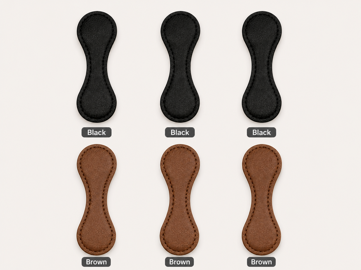 Premium Magnetic PU Leather Clothing Clips
