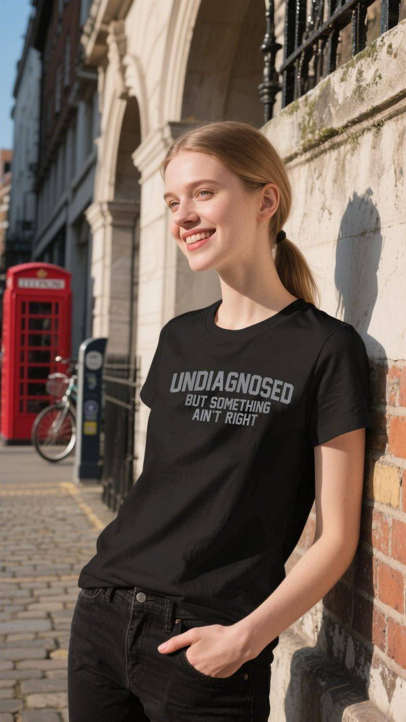 'Undiagnosed But Something Ain't Right' Humor T-Shirt