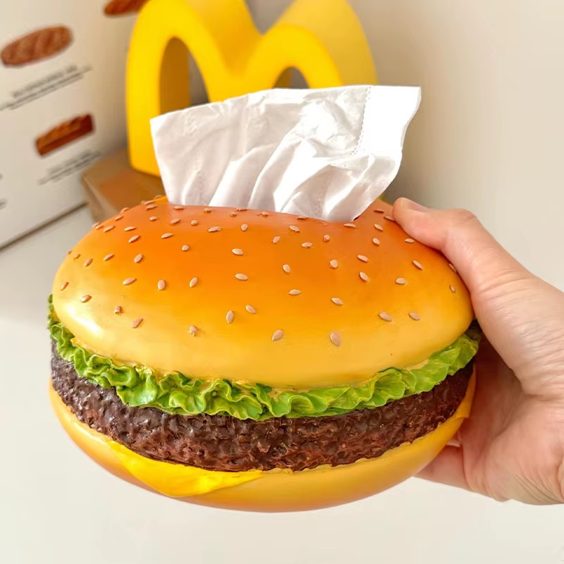 Hamburger Tissue Box Holder