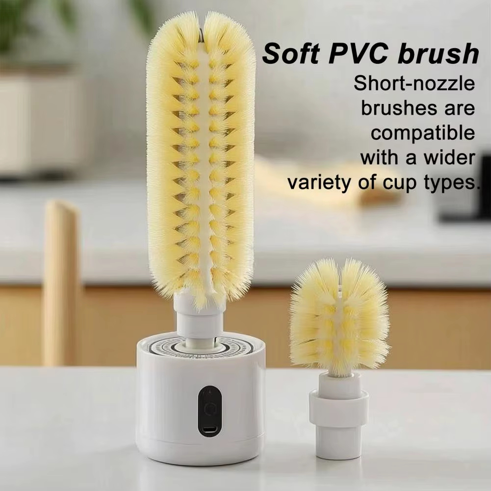 🧼 360° Multi-Function Electric Cup Cleaning Brush