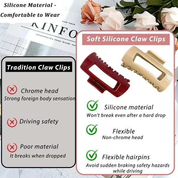 Soft Cloud Hair Clip
