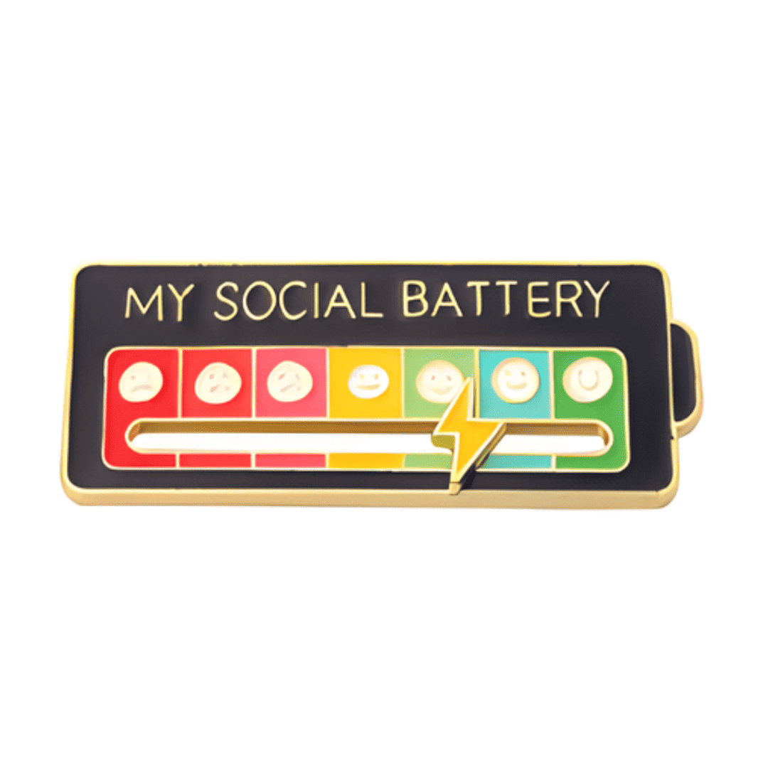 Social Battery Pin – MoodSocial
