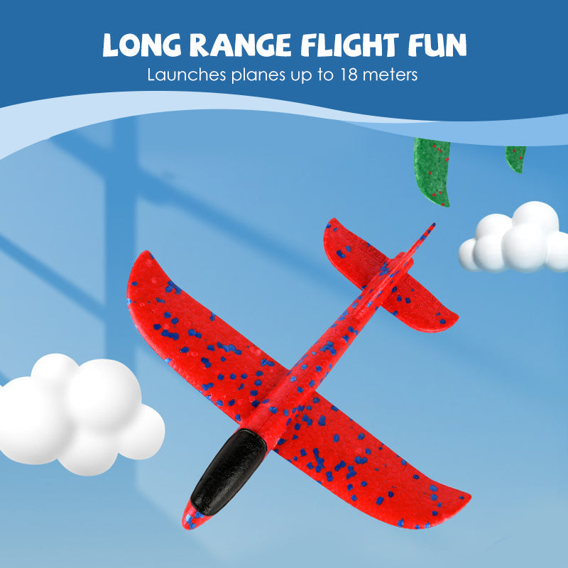 Dinosaur Airplane Launcher Toy for Kids
