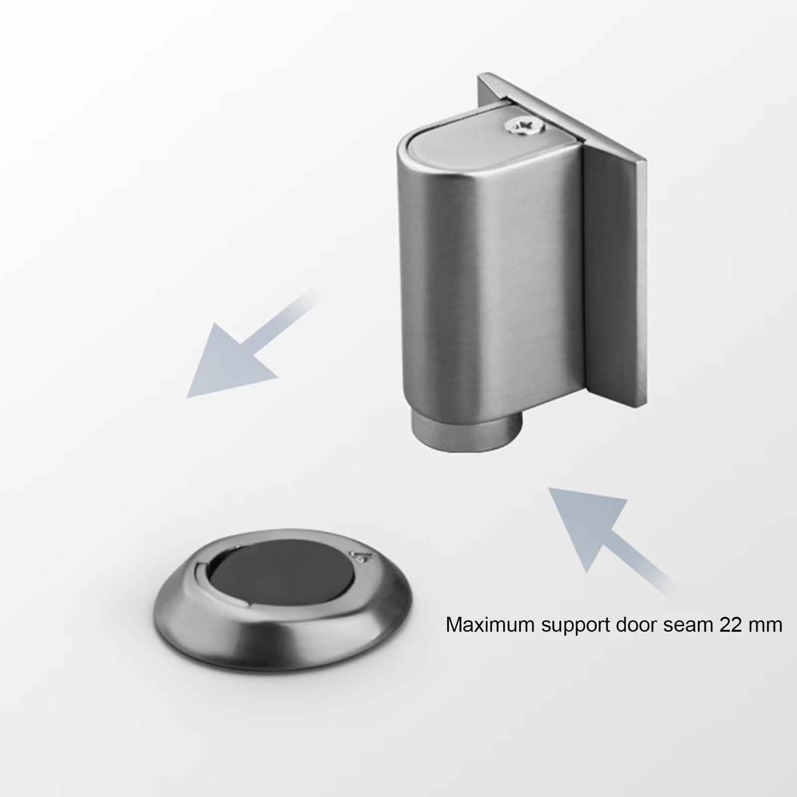 Magnetic Door Stopper – Punch-Free Heavy Duty Door Holder