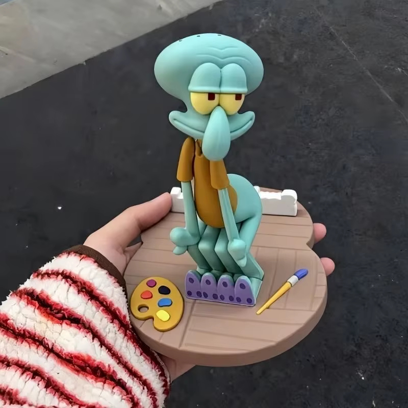 🐙 Cartoon Octopus Phone Stand