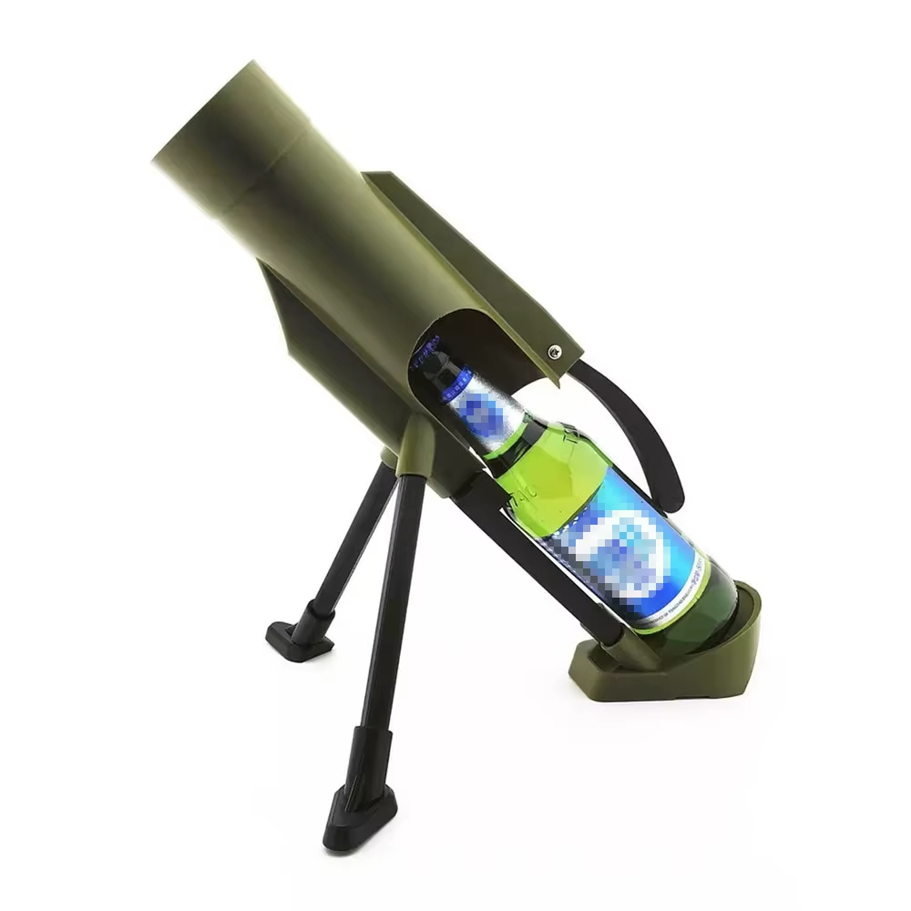 🍺 Mortar Beer Bottle Opener & Cap Launcher