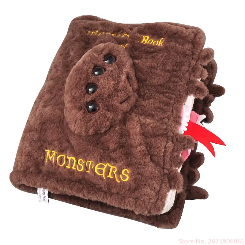 Harry Potter Monster Book of Monsters Plush Keychain & Hug Pillow