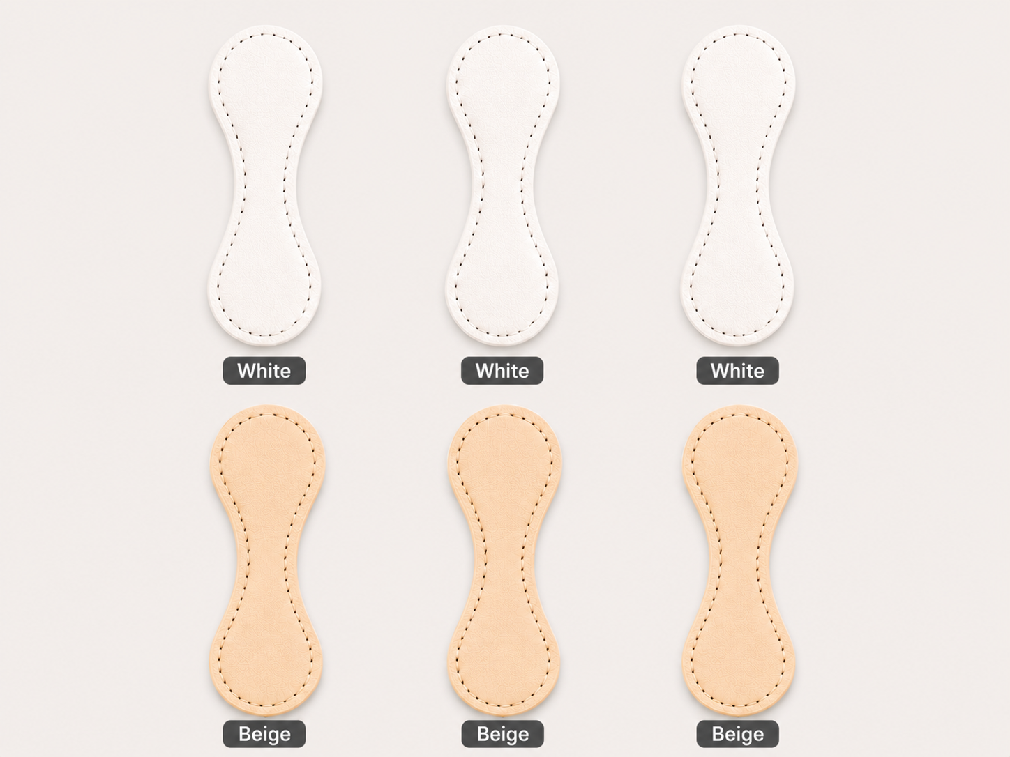 Premium Magnetic PU Leather Clothing Clips
