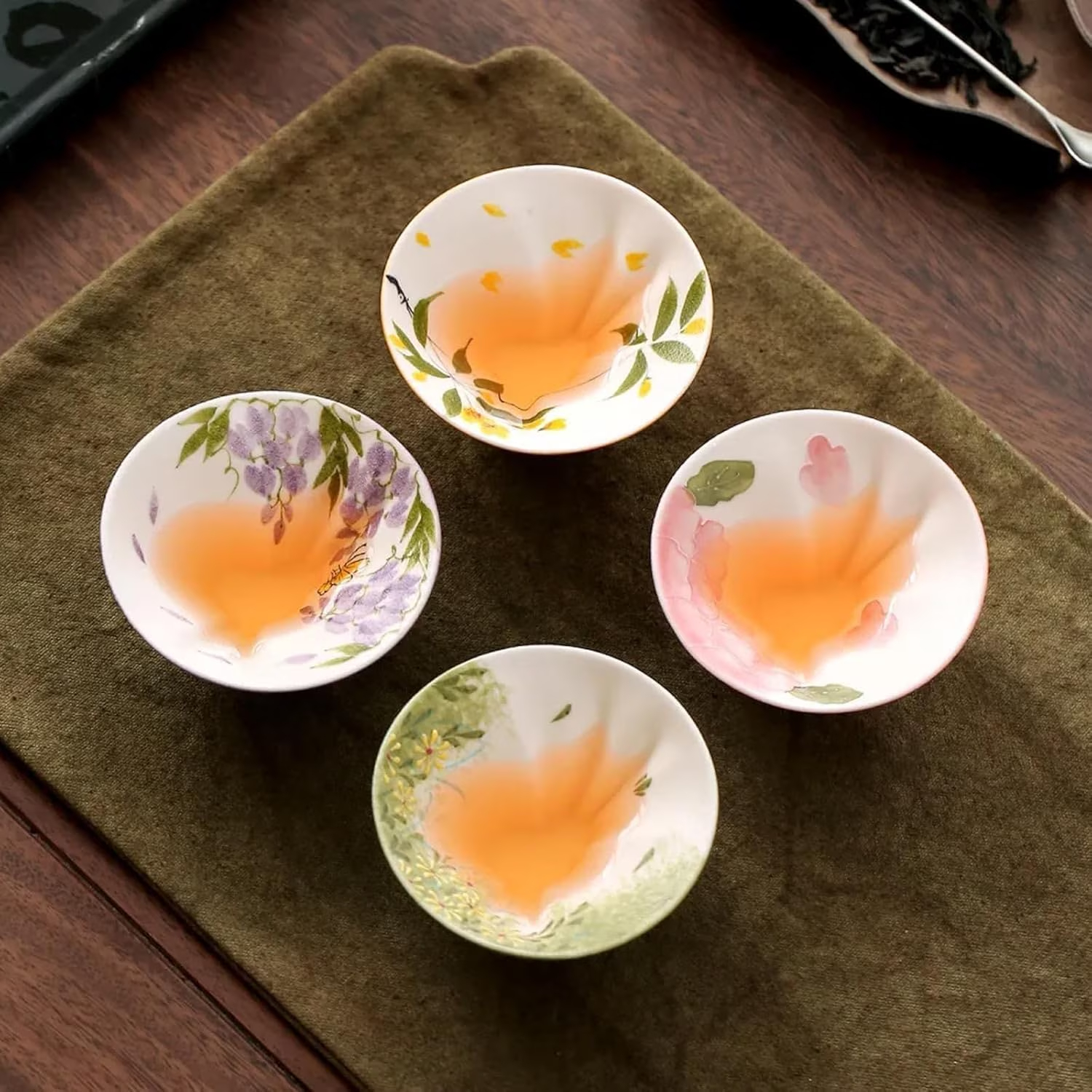 Handcrafted Hidden Surprise Ceramic Teacup