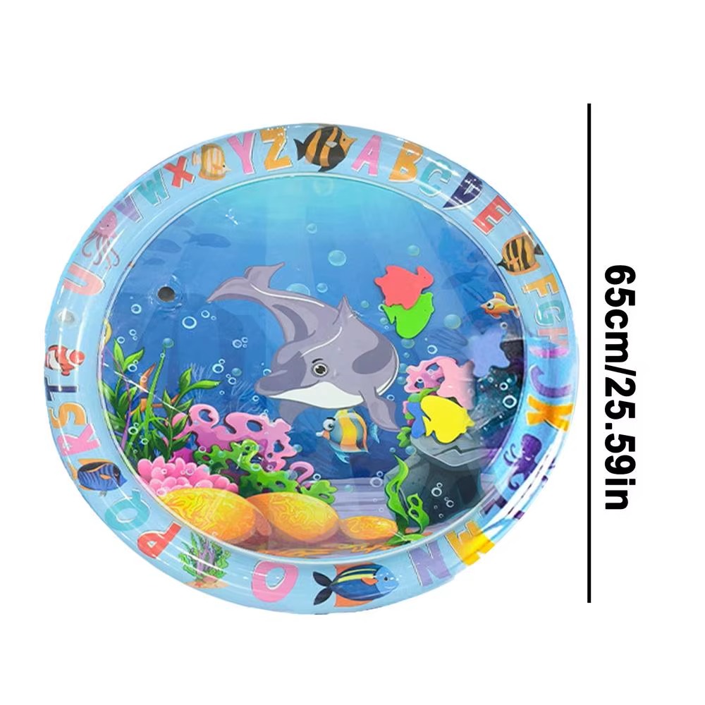 Cooling Water Sensory Mat for Cats – Inflatable Interactive Pet Play Mat with Pump