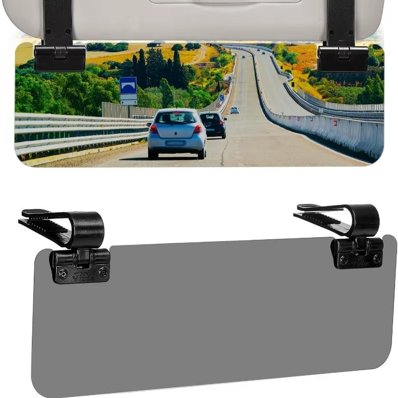 Universal Adjustable Car Sun Visor Extender – Anti-Glare Sun Shield