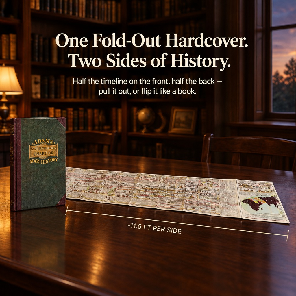 Adams Time Chart – 6,000 Years of Bible & World History Timeline