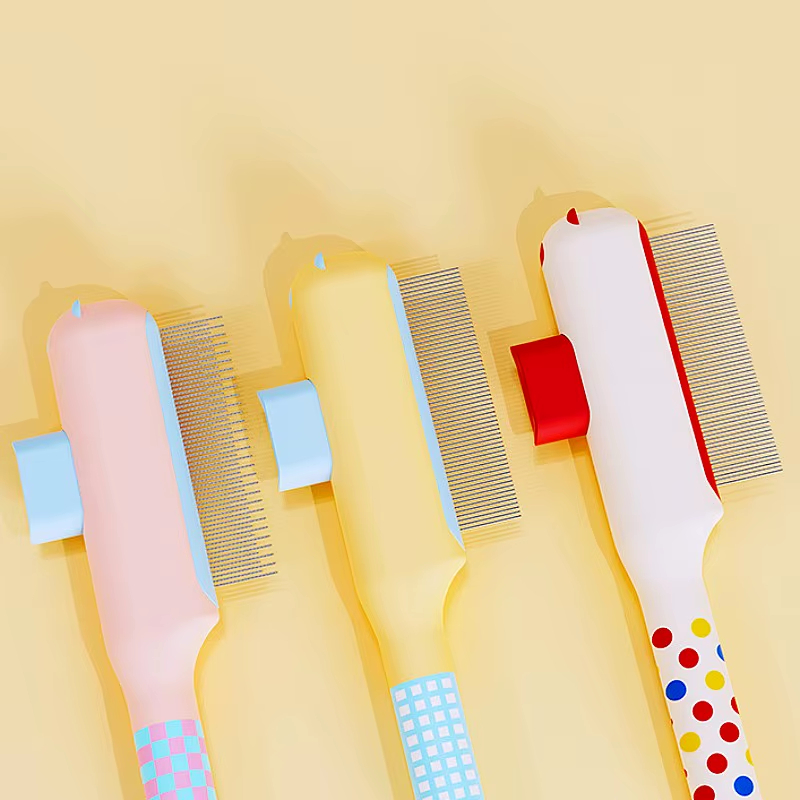 Self-Cleaning Pet Grooming Brush