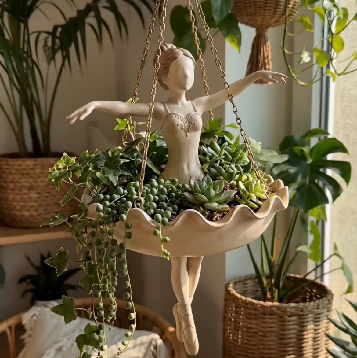 Ballerina Chain Planters