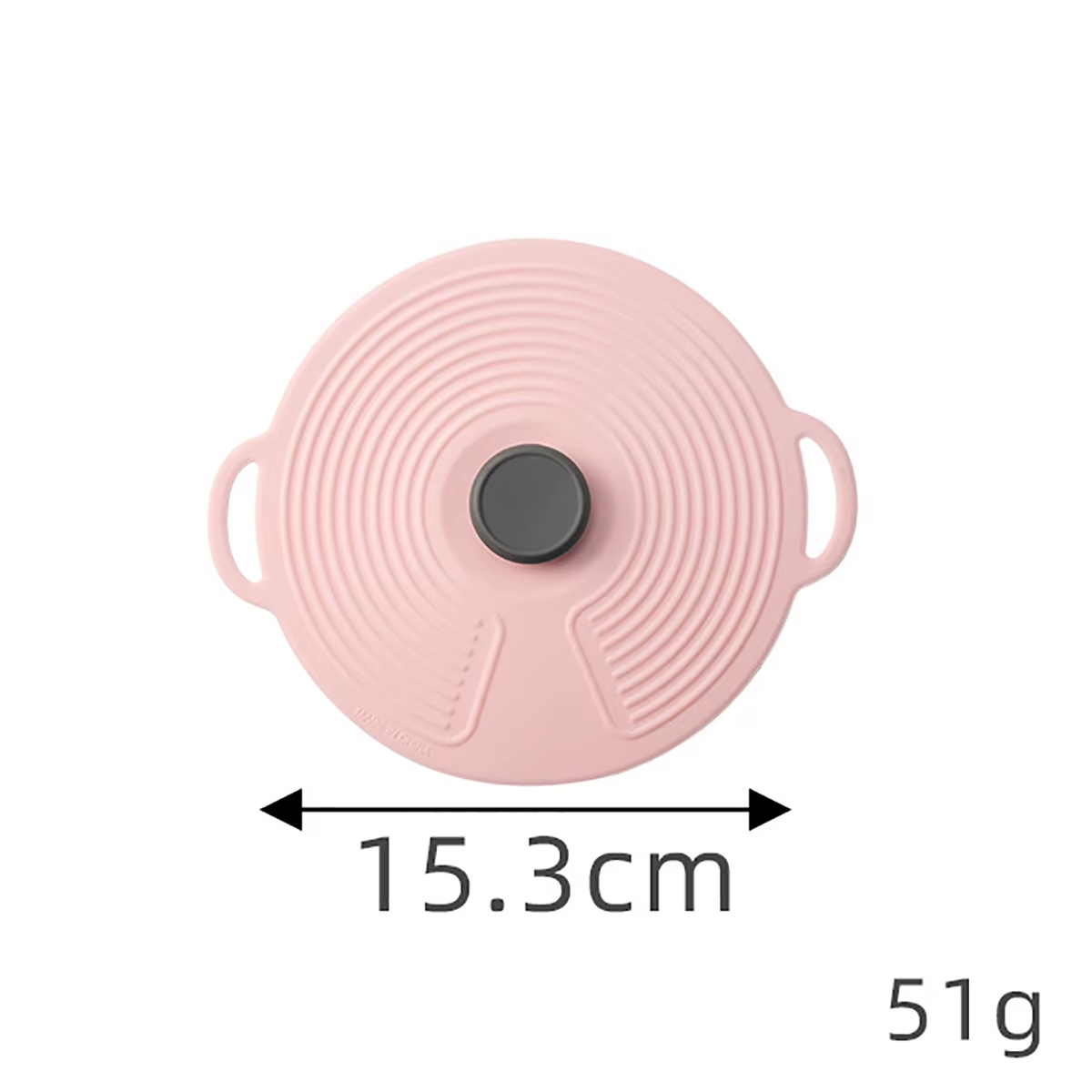 🍲 Heat-Resistant Silicone Pot Cover – Anti-Overflow & Splatter Guard