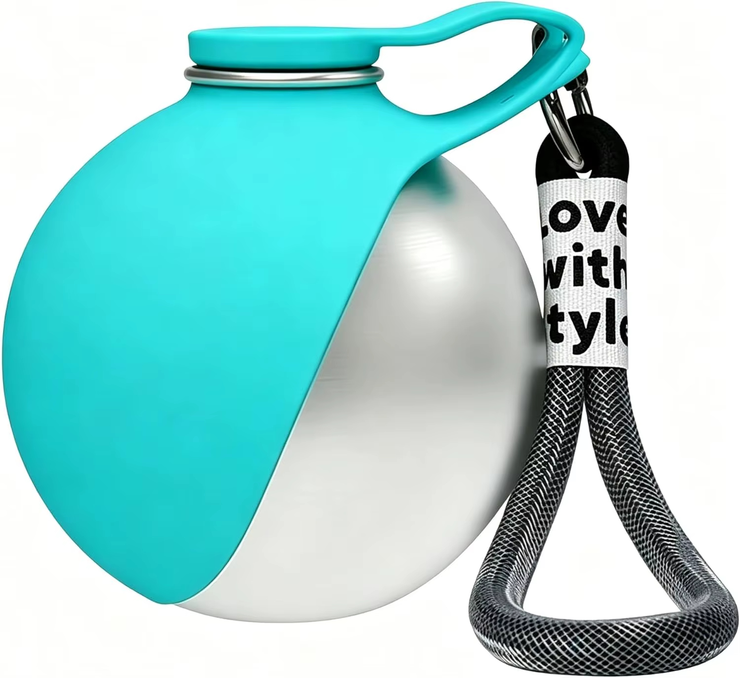 🐶 Portable Foldable Dog Water Bottle with Return Flow