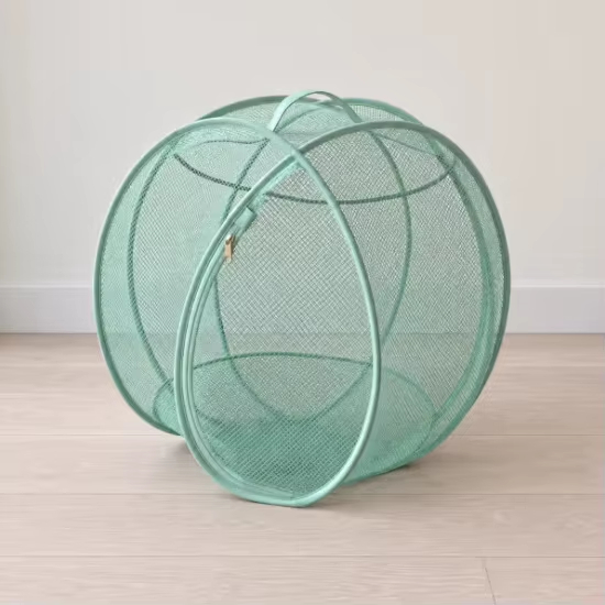 🐱🌍 360° Panoramic Rolling Cat Playpen Ball – Foldable Mesh Outdoor Pet Enclosure