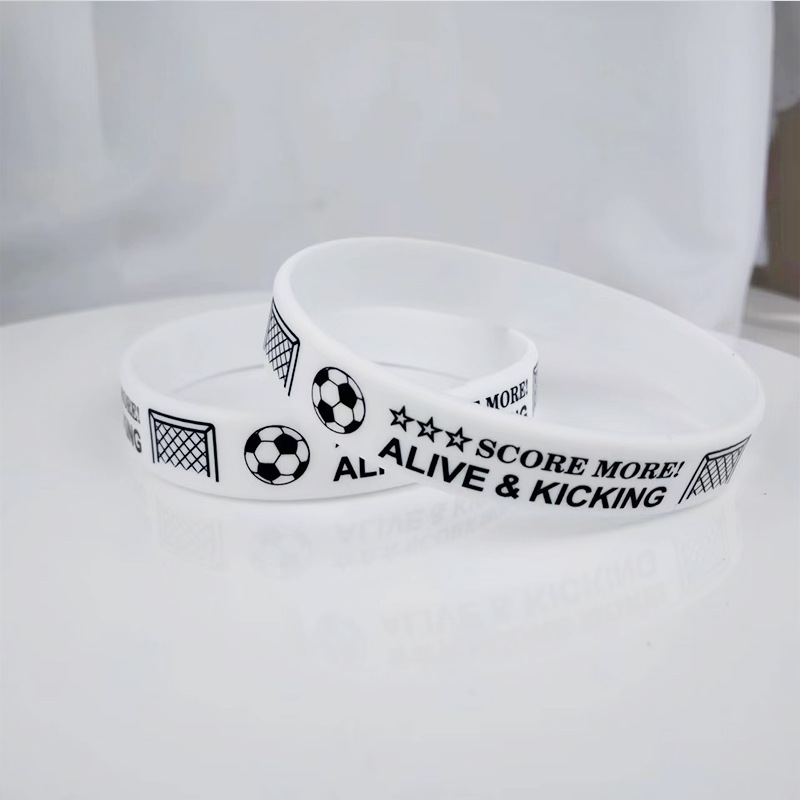 ⚽ Football Silicone Wristband