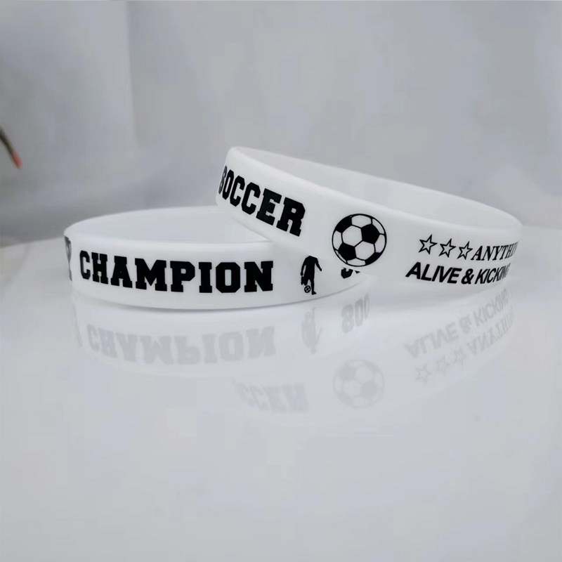⚽ Football Silicone Wristband