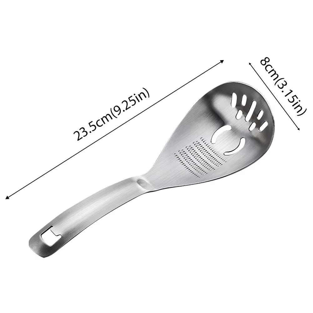 Multi-Functional Stainless Steel Kitchen Grater Spoon
