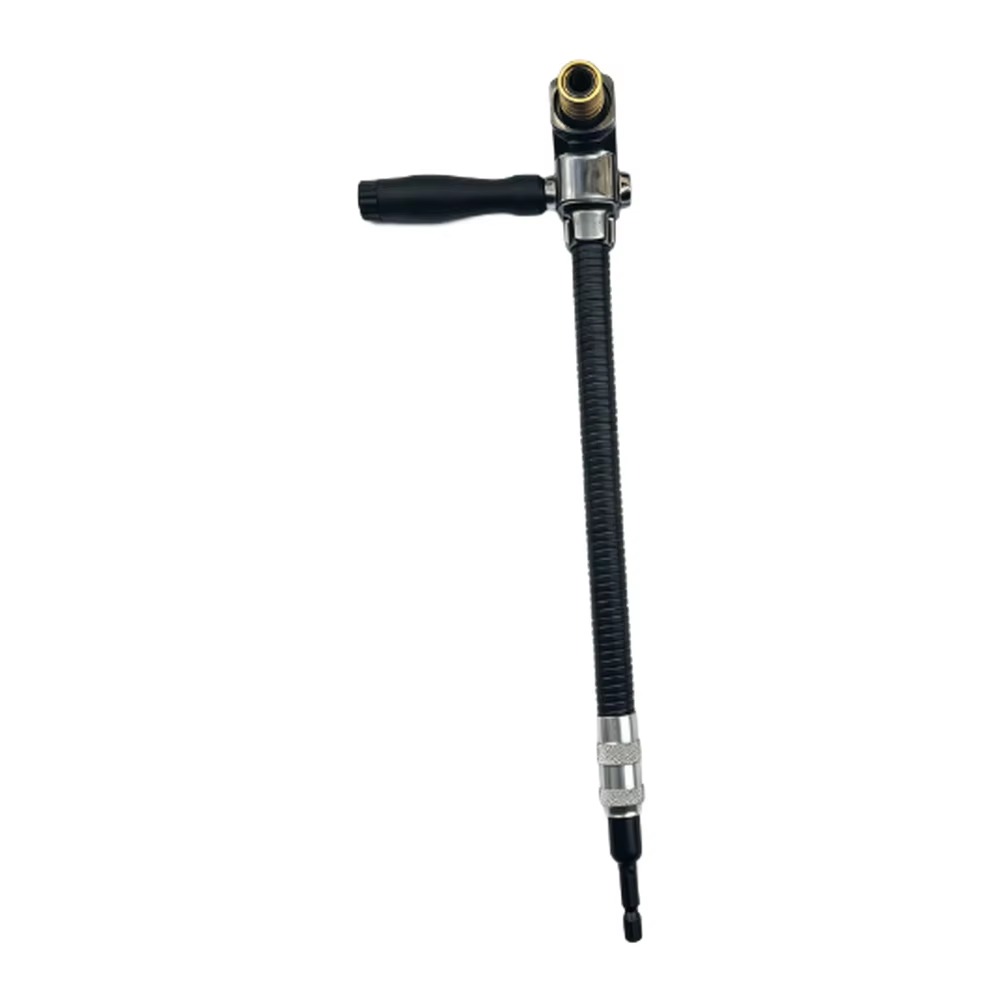 300mm Flexible Shaft Screwdriver Bit Extension with 1/4" Quick-Change Adapter