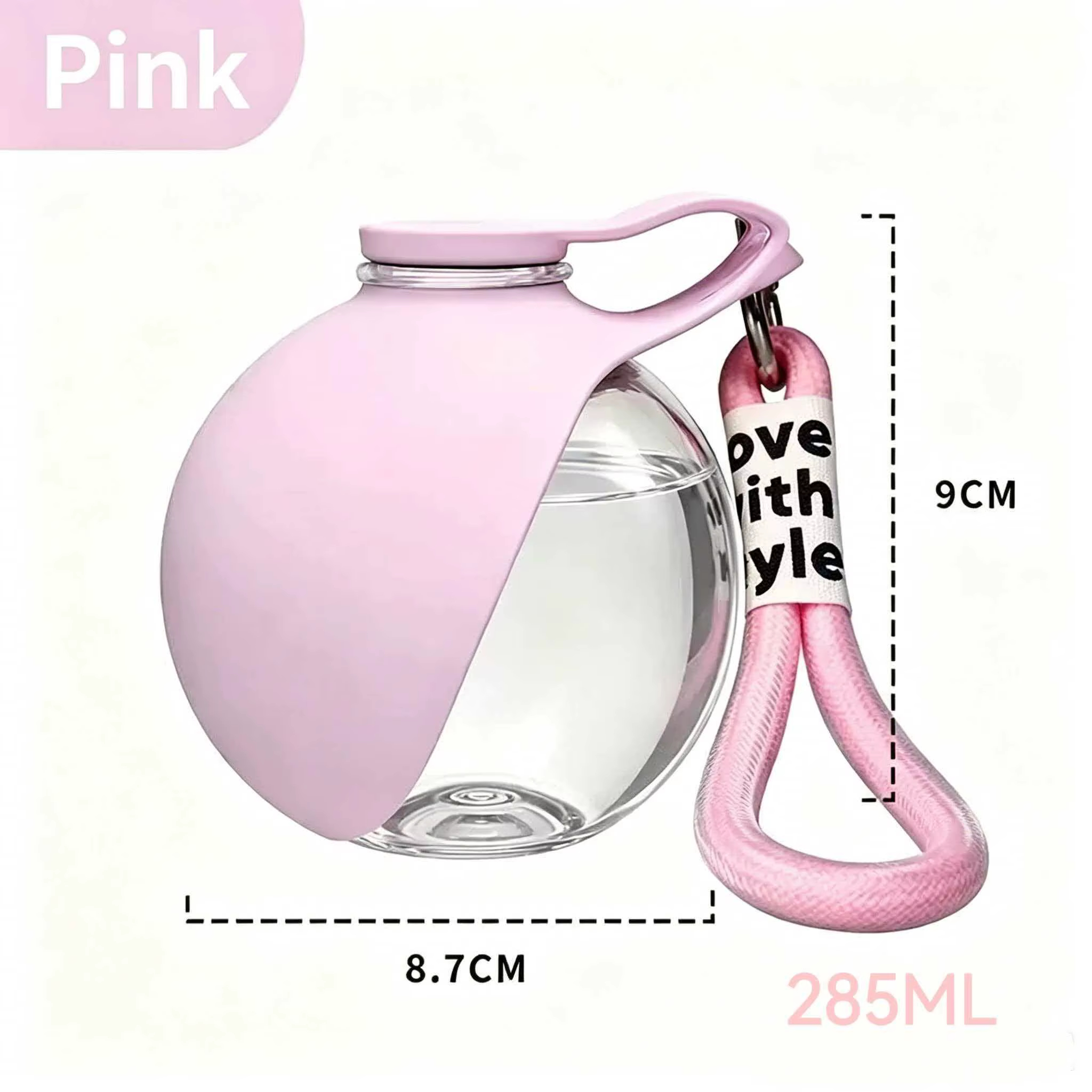 🐶 Portable Foldable Dog Water Bottle with Return Flow